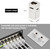 iwillink CAT7 Keystone Coupler RJ45 Shielded Ethernet Coupler 25-Pack