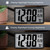 Sharp Battery Alarm Clock with Jumbo Display, Temperature and Nightlight