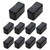 Strut Channel Cap, 1-5/8 x 7/8 Plastic Black Short End Caps for 13/16" & 7/8" Tall Unistrut Channel End to Protect The End of The Channels (10 Pack)