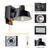 Ehaho Porch Lights with Outlet for Front Door, Dusk to Dawn, IP65 (2 PCS)
