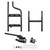 POKIAUTO 45" Rotatable Universal Pickup Truck Tailgate Ladder with Handle