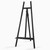 A-Frame Wooden Display Easel, Lyre Beechwood Studio Easel Stand, Black