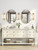 KOHROS 18 x 24 in Oval Bathroom Mirror for Over Sink,Frameless Wall Mirror