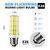 Led Light Bulb 6pcs 200w Equivalent 2500 Lumen 5000k Cool Daylight White 20w Super Bright Led Bulb E26/E27 Base