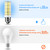 Led Light Bulb 6pcs 200w Equivalent 2500 Lumen 5000k Cool Daylight White 20w Super Bright Led Bulb E26/E27 Base
