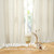 YoungsTex 72 Inch Length Natural Linen Curtains for Living Room - Light Filtering Drapes with Grommet Thick Semi Sheer Privacy for Bedroom, 2 Panles, 52 X 72 Inch