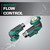2WAYZ 90 Degree Hose Elbow Adapter - Heavy Duty Full Metal Body Garden Hose Shut Off Valve - 3/4-Inch Inlet and Outlet Angle Connector for RV, Waterhose Elbow - 2.3x2.3x4.1-Inch (Green and Black)