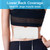 DOMAS Large TENS Pads for Lower-Back Pain Relief, Compatible with TENS 7000 and Other 2.0mm Pin Units, 4"×8", Dual-Lead, Reusable, Latex-Free, 4-Pack