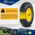 MaxAuto 4.80 4.00-8 Wheelbarrow Tires 4.80/4.00-8 Flat-Free Tire and Wheel 16 Inch Solid Tires w/Grease Fitting, 3" Centered Hub, 3/4" Bearings, Tire for Hand Truck Trolley Garden Cart Wagon, Yellow