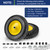 MaxAuto 4.80 4.00-8 Wheelbarrow Tires 4.80/4.00-8 Flat-Free Tire and Wheel 16 Inch Solid Tires w/Grease Fitting, 3" Centered Hub, 3/4" Bearings, Tire for Hand Truck Trolley Garden Cart Wagon, Yellow