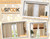 USFOOK Curtain Rods for Windows 32-58 Inch, Black, Adjustable Drapery Rod