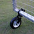 Gate Wheel Supporting Metal Swing Gate with 1-5/8" Thru 2" Gate Frames, 6" Gate Helper Wheels for Metal Tube Fence Gate, Heavy Duty Fence Wheel for Chain Link, Prevent Gate Dragging & Sagging- 2 Pack