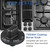 4 Pcs 71001641 Cooktop Burner Control Knob Fit for Jenn Air Downdraft Range