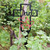 Extra Large Metal Cross Garden Stake for Dad, Cemetery Memorial Cross for Grave