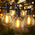 Outdoor String Lights, 80FT 40+2 G40 Bulbs Shatterproof Patio Lights