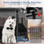 ROMANTIC BEAR Dog Playpen,Foldable Pet Puppy Cat Playpen,L(40"x32"x24")