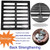 DUUMUUT Cast Iron Drain Grate, Driveway Channel Cover 16x16 in