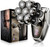 SHPAVVER Detachable Bald Head Shaver - LED Display, Dry/Wet, IPX7 Waterproof, Type-C Charge