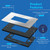 LIDER Decorator Metal Wall Plate, Screwless Cover, Upgrade, Mid-Size 1-Gang