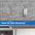 LIDER Decorator Metal Wall Plate, Screwless Cover, Upgrade, Mid-Size 1-Gang