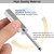 PUIBERS Valve Core Removal Tool,Schrader Valve Stem Removal Tools Stem Puller, Great Stainless Steel Tire Valves Tool for Schrader Cores (4 Inch Length)