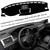 KEEGTBOX Dash Mat Cover Interior Dashboard Protection pad Compatible with Volkswagen Atlas SUV S SE SEL and SEL Premium 2018-2023 Sunshade Glare UV Rays Protector (Black Trim)