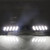 LED Fog Light DRL with Amber Turn Signal for Toyota Tacoma 2016-2023