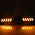 LED Fog Light DRL with Amber Turn Signal for Toyota Tacoma 2016-2023