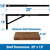 LEOPO 20 Inch Folding Shelf Brackets, 2 Pack Foldable Shelf Supports