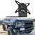 Front License Plate Frame Compatible with 2021-2026 Bronco, JoyTutus Adjustable License Plate Holder for Modular Steel Bumper, Heavy Duty Steel License Plate Mount, Black