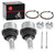 2pcs Ball Joint kit Compatible with YAMAHA Grizzly 350 400 450 Big Bear 400 Kodiak 450 400 Bruin 350 Rhino 450 660 700 37S-23549-01