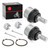 2pcs Ball Joint kit Compatible with YAMAHA Grizzly 350 400 450 Big Bear 400 Kodiak 450 400 Bruin 350 Rhino 450 660 700 37S-23549-01
