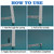 30-1/2 inch Pool Cover Tool,Stainless Steel Swimming Pool Rod,Pool Safety Cover Spring Tool Installation and Removal Tool for Anchors