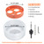 VIKITON 6.25" Hole Saw for Recessed Lights, with Dust Bowl Catcher