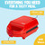Tasty Mini Sandwich Maker, Makes Sandwiches, Paninis, Grilled Cheese, Desserts, Quick Results, Easy Cleanup, 600W, Red