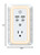 Multi Plug Outlet, USB Wall Charger, Surge Protector, 7 Outlet Extender with 4 USB Charging Ports (2 USB C) 1680J Power Strips Outlets with Night Light, Wall Plug Adapter Spaced for Home Travel Office