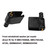 47191 Premium Adjustable Wiper Washer Nozzle Kit Fit for Dodge/Freightliner/Mercedes/Winnebago Sprinter Van Front Windshield Washer Jet | Direct Replacement | Easy to Install | 2 Pack, Ref 68017440AA
