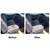 Priprilod Dark Gray Cloth Driver Side Bottom Replacement Seat Cover Compatible with Chevy Silverado GMC Sierra 1999 2000 2001 2002