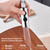 TIORIY Metal Kitchen Sink Faucet Head Replacement, Chrome Kitchen Faucet Spray Head with 15 Adapters, Stainless Steel Pull Out Kitchen Faucet Replacement Sprayer Nozzle