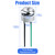 Lychee Light 38mm Dual Flush Toilet Push Button for Geberit & Kohler