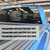 Fits Ford F150 F250 F350 2022 2023 2024 2025 2026 Rear Middle Back Sliding Window American US Flag Vinyl Decal Matte Black Exterior Accessories