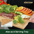 Kikcoin 20”×14” Bamboo Cutting Boards for kitchen, Reversible, 2XL, Natural