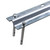 Aiwaiufu 12FT Galvanized Inverted V Track Kit – 3pcs 4FT Slide Gate Tracks with Mounting Hardware – Heavy Duty Steel Rail for Sliding Driveway Gates, Barn Doors, and Outdoor Applications