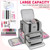 LEFOR·Z Nail Polish Organizer Holds 80+ Bottles,Nail Polish Carrying Case with 2 Removable Bags,Nail Organizers and Storage for Nail Tech,Nail Polish Supplies Holder,Mother Day Gift for Women Grils