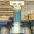 XAONIEN 26" Tall Roman Column Pedestal Stand - Heavy Duty Magnesium Oxide Garden Pedestal for Statues, Weatherproof Outdoor Pillar for Sculptures – Sturdiness Plinth Base Statue Riser