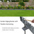 Landscape Edging 30pcs, 4IN Tall Plastic Garden Edging Borders Kits (Total 24FT), Garden Mini Fences with 30pcs Stakes, Stone-Like Textured Small Garden Fence for Flowerbeds, Yard, Pathway, Greystone