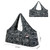 KUAK Extra Large Yoga Mat Bag with Zippered Top & 5 Pockets - Premium Waterproof Fabric Tote with Yoga Mat Carrying Strap for Pilates, Gym, Fitness Block & Gear