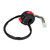 Left Starter Kill Light Switch Female Plug for 50CC 70CC 90CC 110CC 125CC for Buyang Coolster ICEbear Jetmoto Kangdi KAYO Kazuma Lifan RoKeta RPS Sunl TaoTao Yamoto Chinese ATV Quad 8 Wire 3-Function