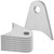 Weld Tabs Axle, Weld tab, Steel Shock Tab Mounts, Universal Weld on Tabs Axle Mount with 1/2" Hole, 1/4" Thick, Heavy Duty Steel Mounting Brackets for Off-Road & Industrial Use 8 PCS
