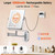 FUNTOUCH 5000mAh Rechargeable Wall Mounted Makeup Mirror with Lights